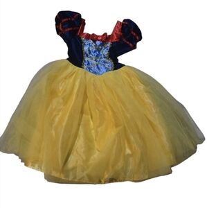 Disney Snow White Zip Up,Soft Costume With Full Skirt, Great Condition.Small 7/8